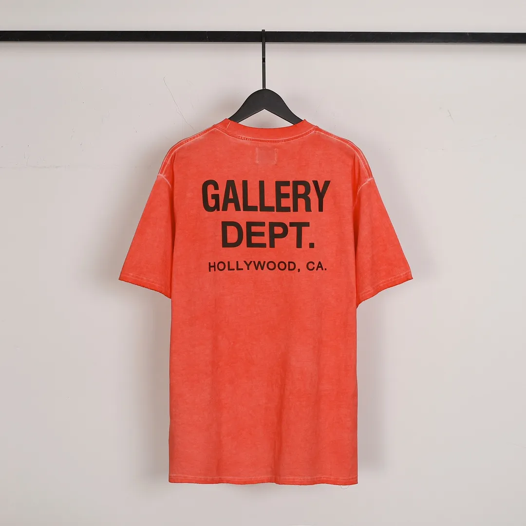 GALLERY.DEPT Summer new short-sleeved style No.: D3128#P110 Color: Orange Size: S M L XL